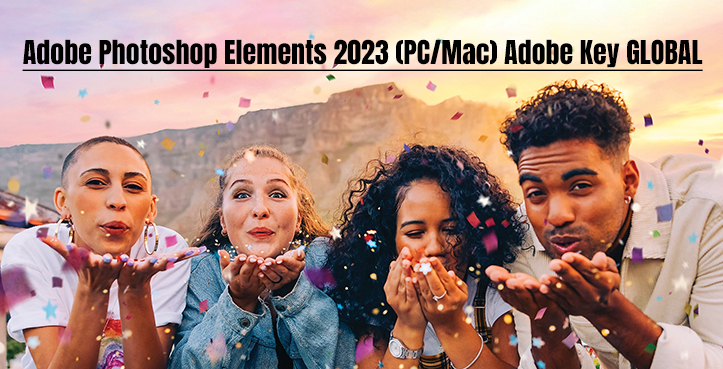 Adobe Photoshop Elements 2022 (PC/Mac) Adobe Key GLOBAL