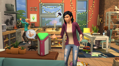 Lin-Z,The Sims 4's In-game Alexa-style Assistant