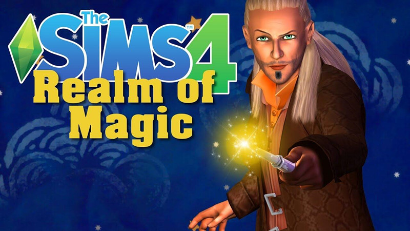 Sims 4 Realm of Magic DLC Gameplay, Let's become "Harry Potter".