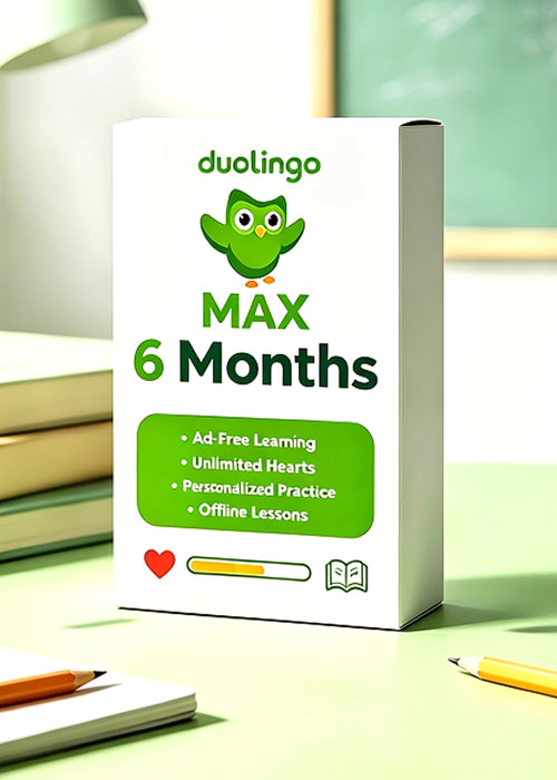 scdkey, Super Duolingo MAX 6 Months Subscription