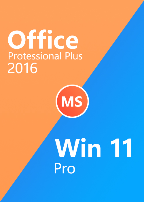 Windows 11 Pro OEM+Office 2016 Pro Plus CD Key Pack, Scdkey 