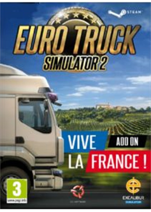 Euro Truck Simulator 2 Vive la France Steam CD Key！