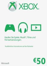 SCDKey.com, XBOX Live Gift Card 50 EUR Key SCDKey.com, XBOX Live Gift Card 50 EUR Key