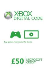 SCDKey.com, XBOX Live Gift Card 50 GBP Key Official XBOX Live Gift Card 50 GBP Key