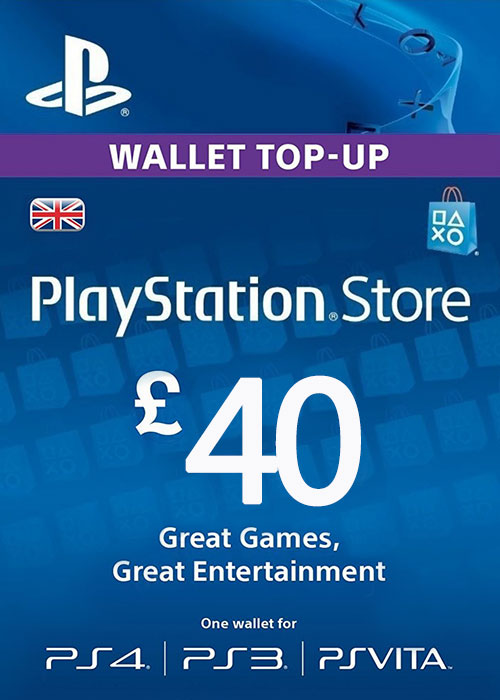 Play Station Network 40 GBP UK