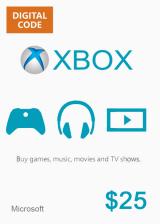 SCDKey.com, XBOX Live Gift Card 25 USD Key Official XBOX Live Gift Card 25 USD Key