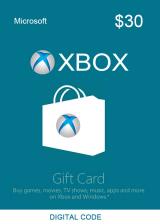 SCDKey.com, XBOX Live Gift Card 30 USD Key Official XBOX Live Gift Card 30 USD Key