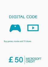 SCDKey.com, XBOX Live Gift Card 50 GBP Key Official XBOX Live Gift Card 50 GBP Key