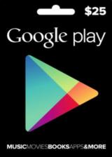 Official Google Play Gift 25 USD