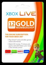 SCDKey.com, Xbox Live 12 Months Gold Membership Card EU Official Xbox Live 12 Months Gold Membership Card EU
