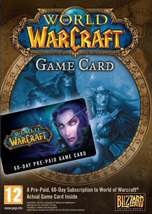 Official World of Warcraft EU 30 Days Time Card World of Warcraft EU 30 Days Time Card