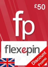 SCDKey.com, Flexepin Voucher Card 50 GBP Official Flexepin Voucher Card 50 GBP