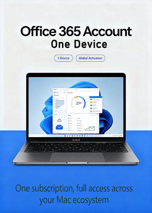 MS Office 365 Account Global 1 Device, Scdkey 