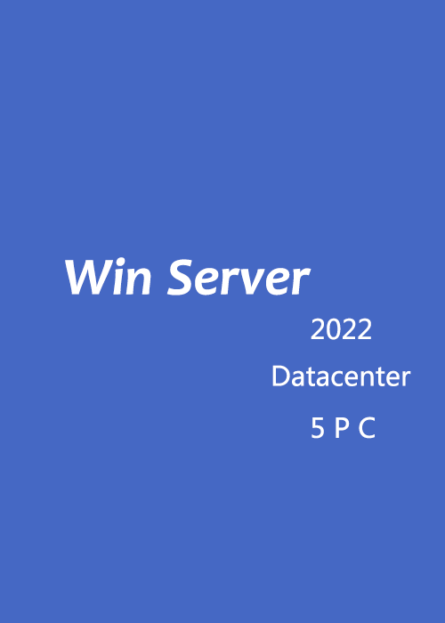 Win Server 2022 Datacenter Key Global(5PC), Scdkey 