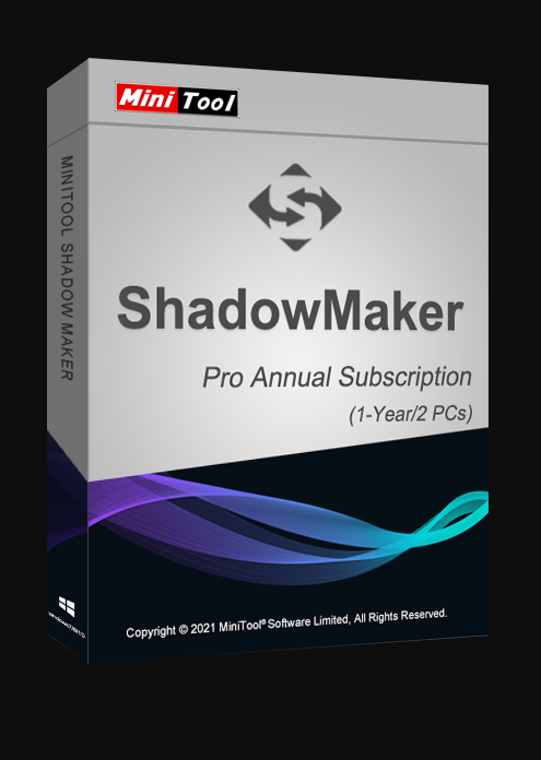 MiniTool ShadowMaker Annually Subscription CD Key Global