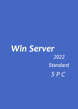 Official Win Server 2022 Standard Key Global(5PC)