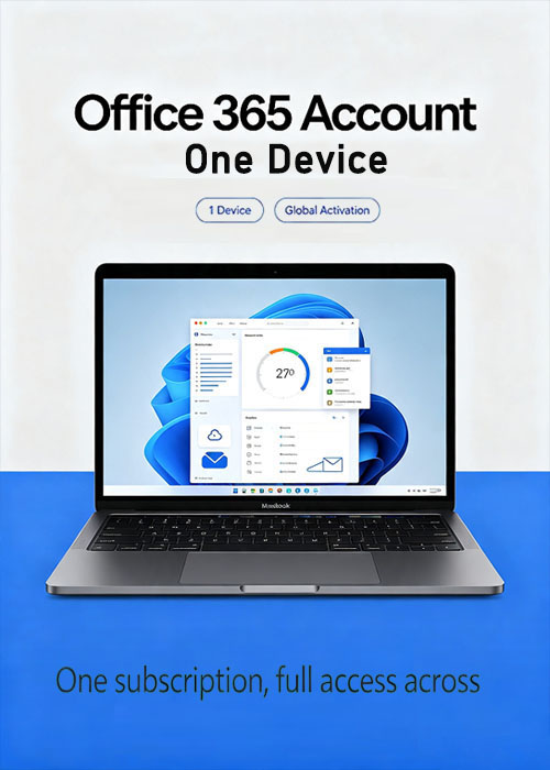 MS Office 365 Account Global 1 Device, Scdkey 