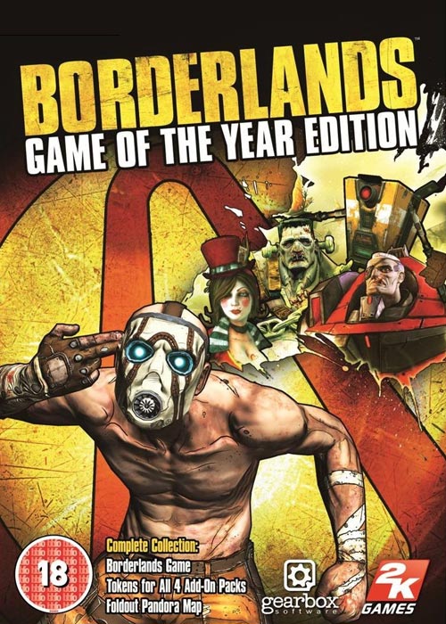 borderlands game of the year steam keygen