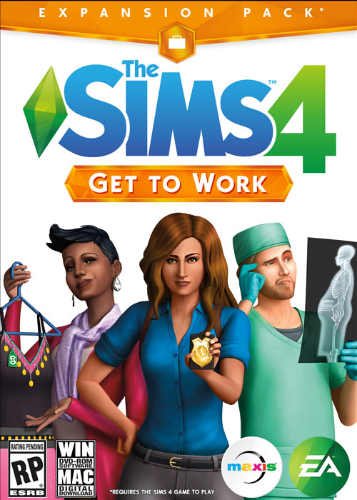 The Sims 4 Get to Work Serial Key Download