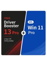 scdkey, IObit Driver Booster 13 Pro 1 Year 1 PC CD Key Global+MS Win 11 Pro  Pack