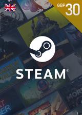 Official Steam Gift 30 GBP CD KEY EN
