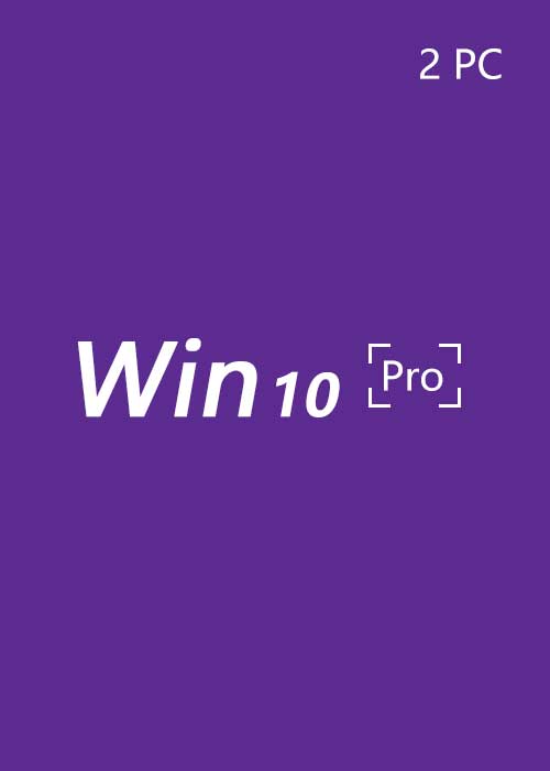 MS Win 10 Pro OEM KEY GLOBAL(2 PC), Scdkey Back-to-school super sale