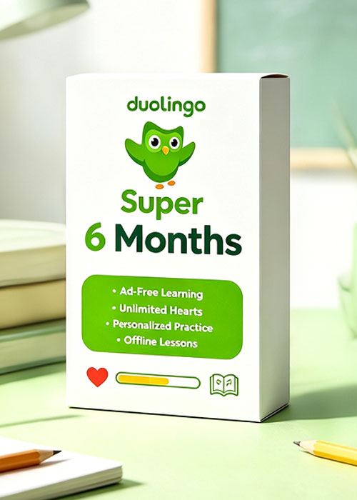 scdkey, Super Duolingo 6 Months Subscription